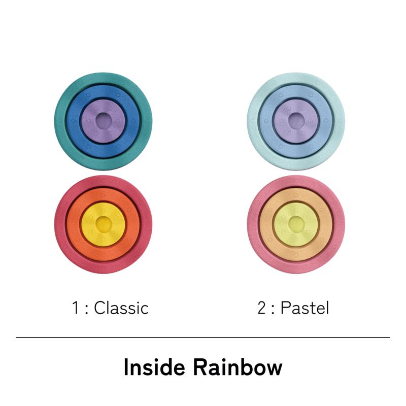 Stapelstein】<Inside> Rainbow / 2種 | METSÄ