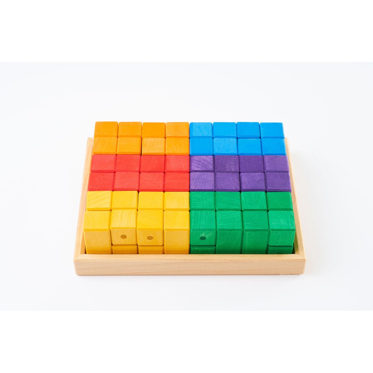 BAUSPIEL 】コーナーブロックカラー24PCS 【受注発注商品（納期1～3か
