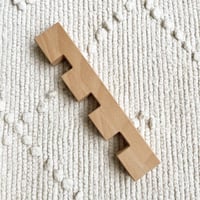 BAUSPIEL 】カラートライアングル ラージ 54pcs ※木製トレー付き