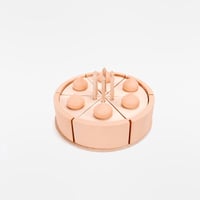 BAUSPIEL】トランスパレントキューブ ※木製トレー付き 【在庫あり