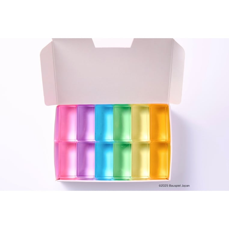 BAUSPIEL ルミナスブロック　箱入り BAUSPIEL 】ルミナスブロック 24pcs ※木箱付き【次回入荷分予約
