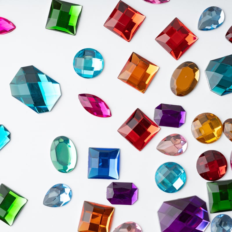 BAUSPIEL】スパークリングストーン ミックス 144pcs・24pcs 【在庫あり