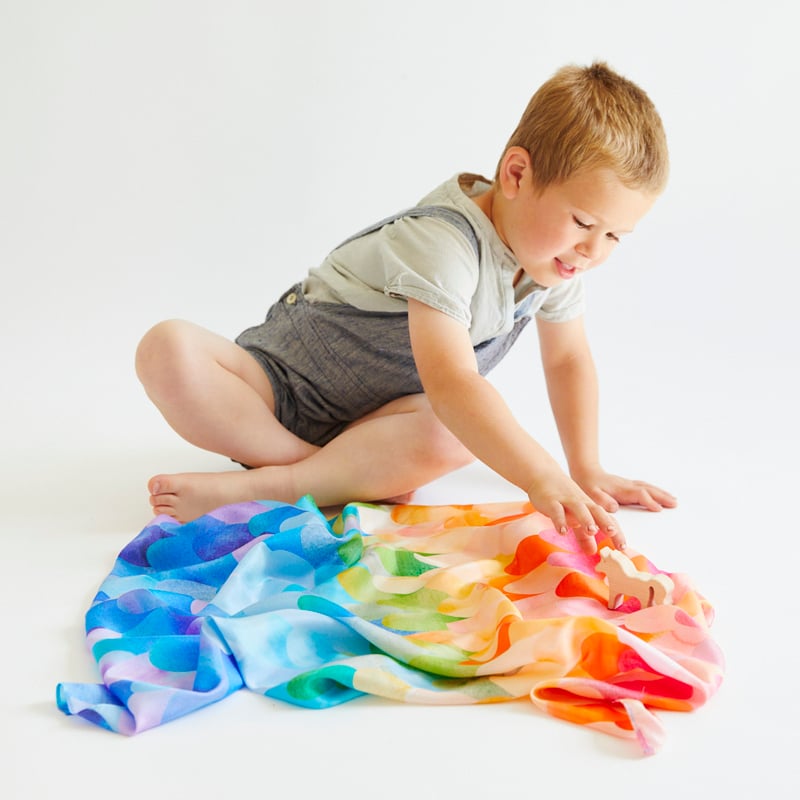 サラズシルク】Rainbow Unicorn Playsilk【数量限定商品】 | METSÄ