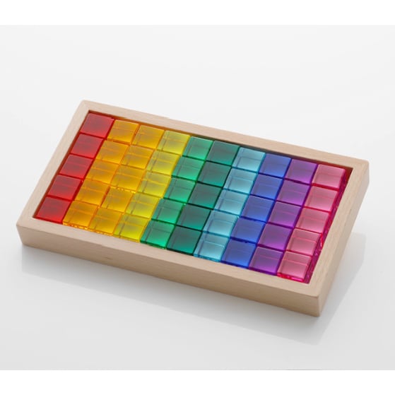 REGENBOGENLAND】虹のかけら 50pcs ※木箱付き 【取寄せ商品】 | M