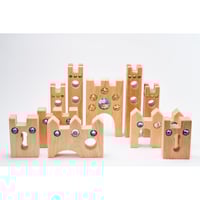 バウシュピール ナイトキャッスル 木製 城 積み木 積木 ブロック 知育玩具 バウシュピール ナイトキャッスル 木製 城 積み木 積木 ブロック