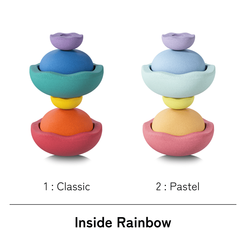 Stapelstein】<Inside> Rainbow / 2種 | METSÄ