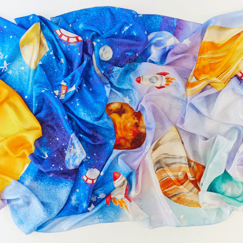 サラズシルク】Double Outer Space Playsilk【数量限定商品】 | M