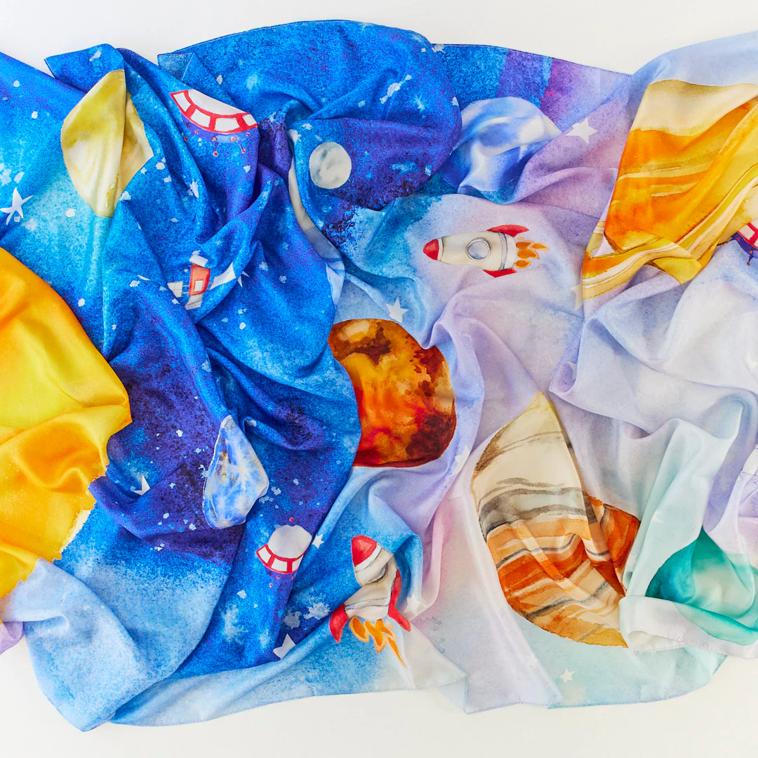 サラズシルク】Double Outer Space Playsilk【数量限定商品】 | M