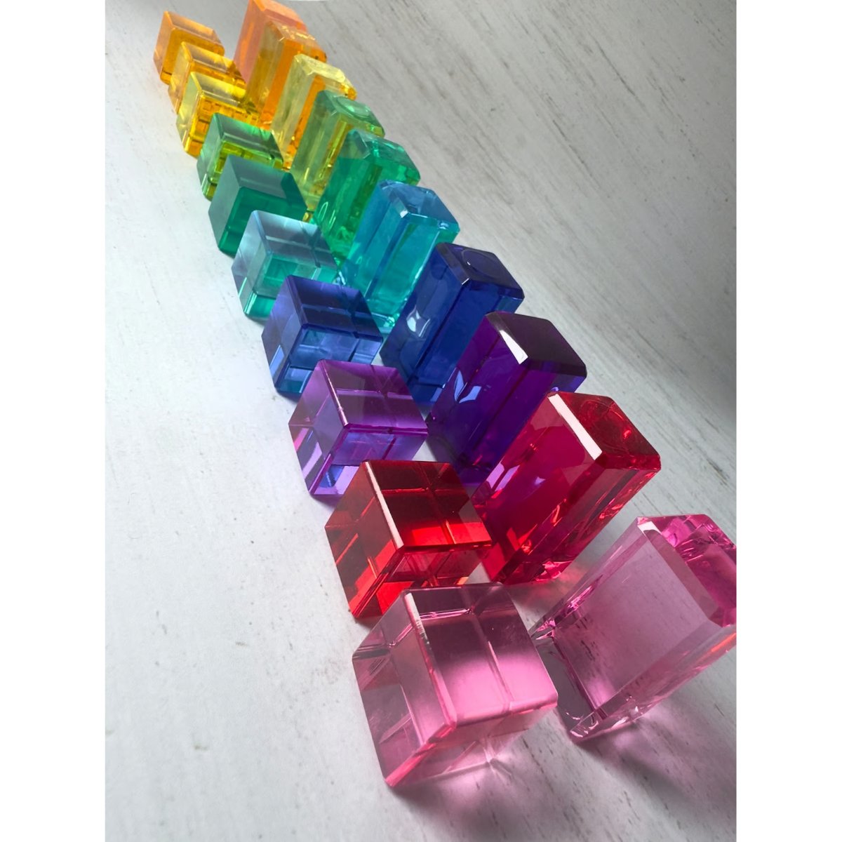 REGENBOGENLAND】虹のかけら 50pcs ※木箱付き 【メーカー取寄せ商品】