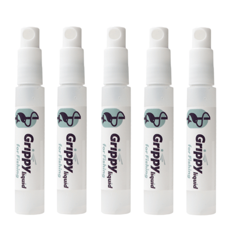 釣り用滑り止めスプレー | Grippy liquid for Fishing 8ml　5本セット