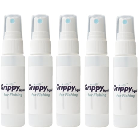 釣り用滑り止めスプレー | Grippy liquid for Fishing 30ml　5本セット