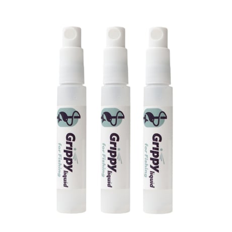 釣り用滑り止めスプレー | Grippy liquid for Fishing 8ml　3本セット