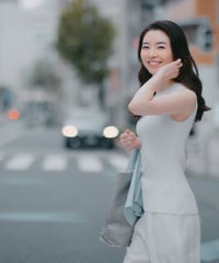 Rib stitch knit Tank top 6233101A
