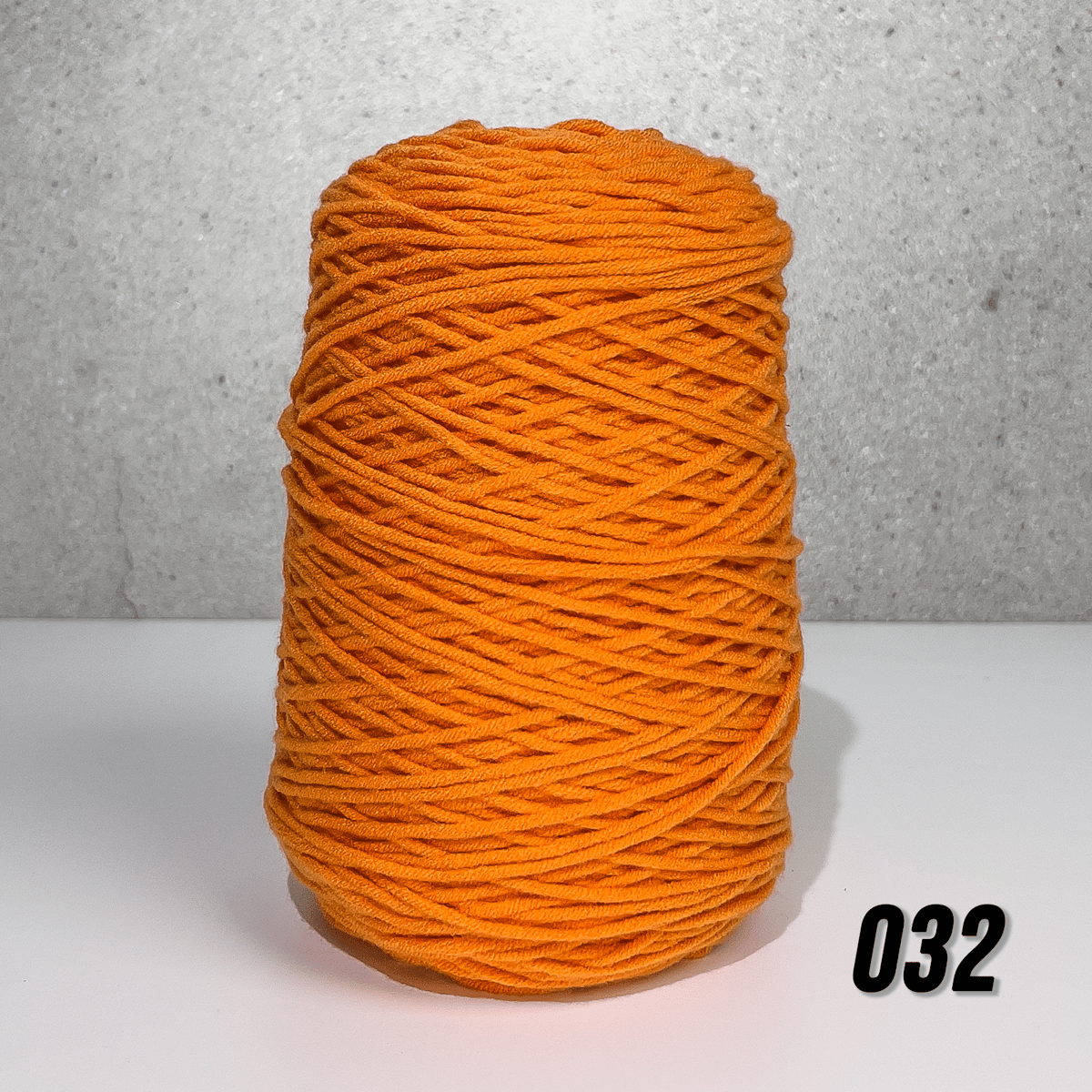 タフティング用 アクリル毛糸 400g (オレンジ) | zidama タフティング