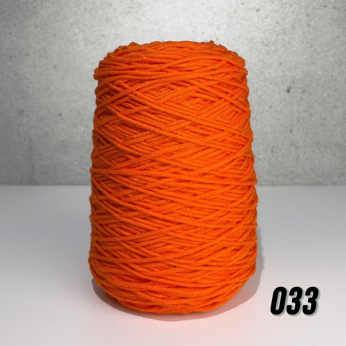 タフティング用 アクリル毛糸 400g (オレンジ) | zidama タフティング