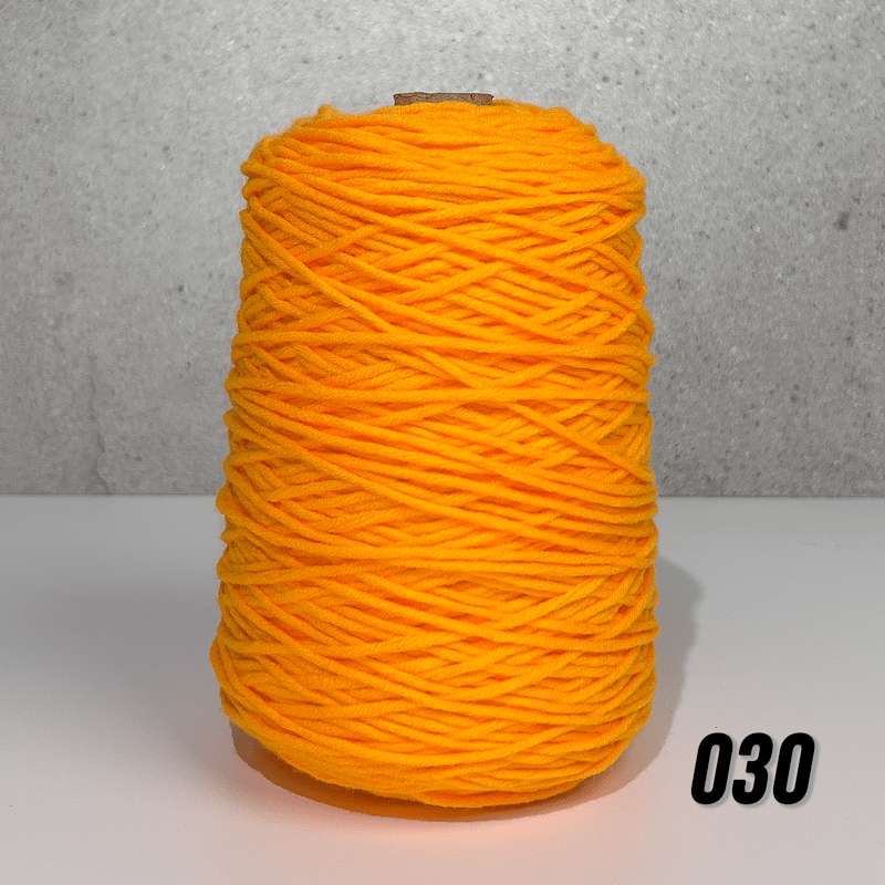 タフティング用 アクリル毛糸 400g (オレンジ) | zidama タフティング