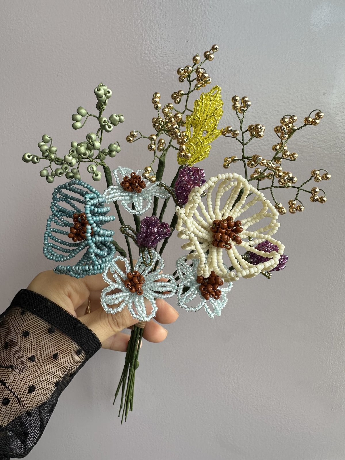 monpic' オリジナルブーケ　ビーズフラワー monpic' オリジナルブーケ ビーズフラワー monpic' オリジナルブーケ