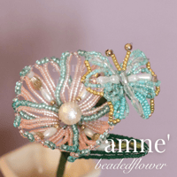 【celeste fleur】butterfly flower🦋Sky Blue