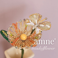 【celeste fleur】butterfly flower🦋Green yellow