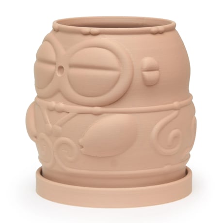 遮光器土偶ポット