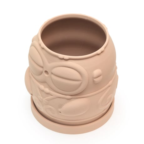 遮光器土偶ポット