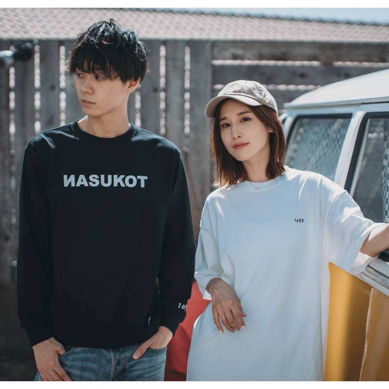 NASUKOT ビッグシルエットTシャツ -White- | NASUKOT