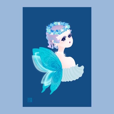 【深海7海】ティターニア【ポストカード】