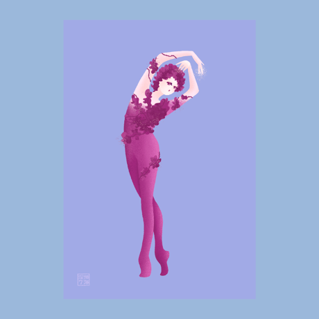 【深海7海】薔薇の精【ポストカード】