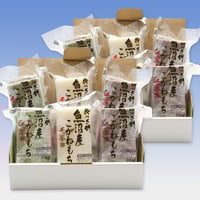 切り餅 魚沼産こがねもち（300g 白2・草2・しそ2入り × 2セット）