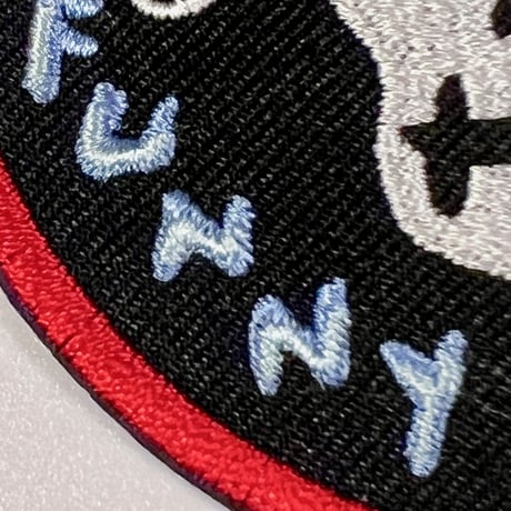 FUNNYBONES Skull ワッペン  Funny Bones Classic Patch/ English description below
