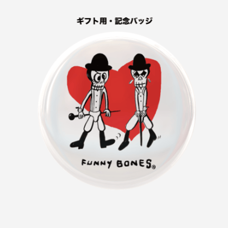 Clockwork Orange de Tシャツ-  ナチュラル＋記念バッジ（S〜XL）White Adult Short Sleeve/ English description below