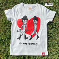 Clockwork Orange de Tシャツ For KIDS-ナチュラル＋記念バッジ（ 130/ 150）Kids Short Sleeve/English description below