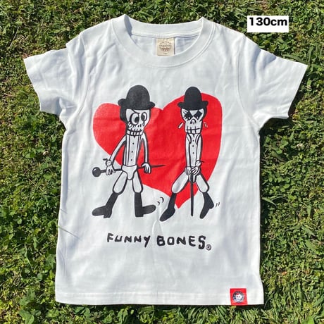 Clockwork Orange de Tシャツ For KIDS-ナチュラル＋記念バッジ（ 130/ 150）Kids Short Sleeve/English description below