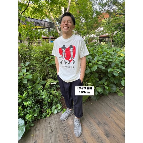 Clockwork Orange de Tシャツ-  ナチュラル＋記念バッジ（S〜XL）White Adult Short Sleeve/ English description below