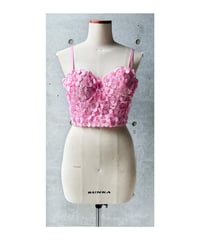 花柄キャミソール