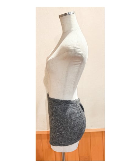 ニットショートパンツ