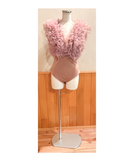 チュールレオタード