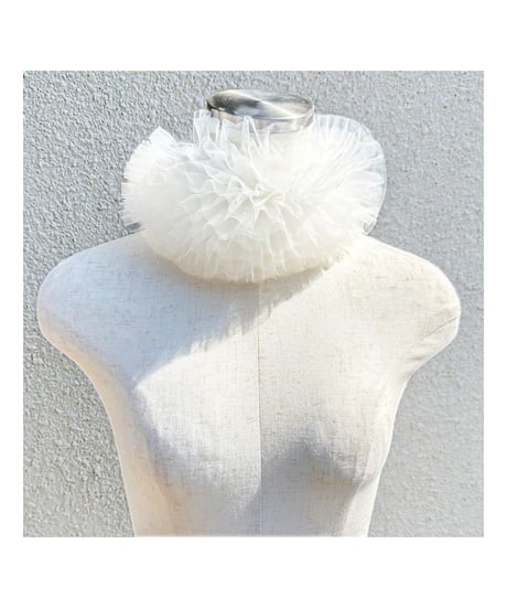 ふわふわチュールリボン