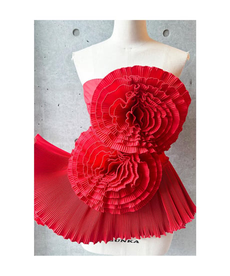 薔薇デザインベアトップ