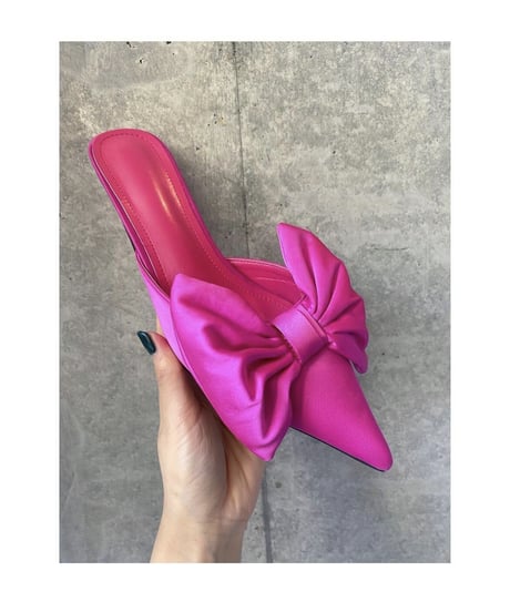 (24.5cm)リボンデザインパンプス
