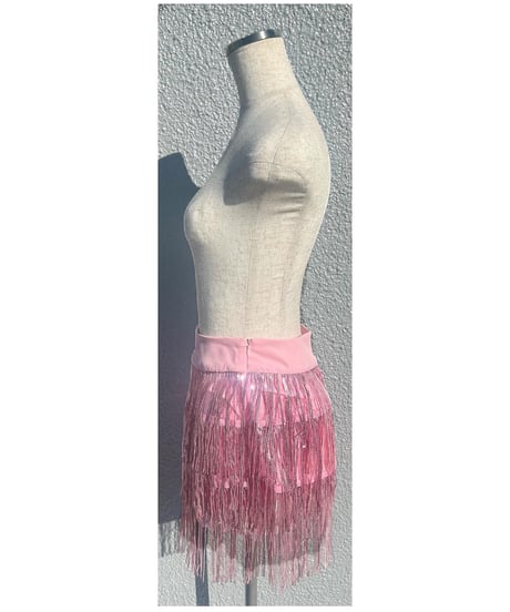 キラキラフリンジショートパンツ