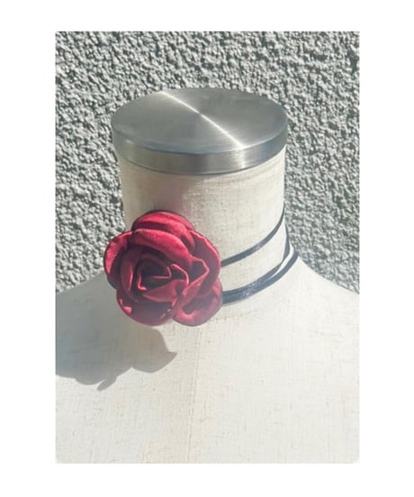 フラワーネックレス