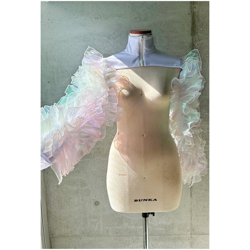 腕フリルタートルネック | RENTAL COSTUME MOGU