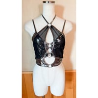 メタリック近未来トップス