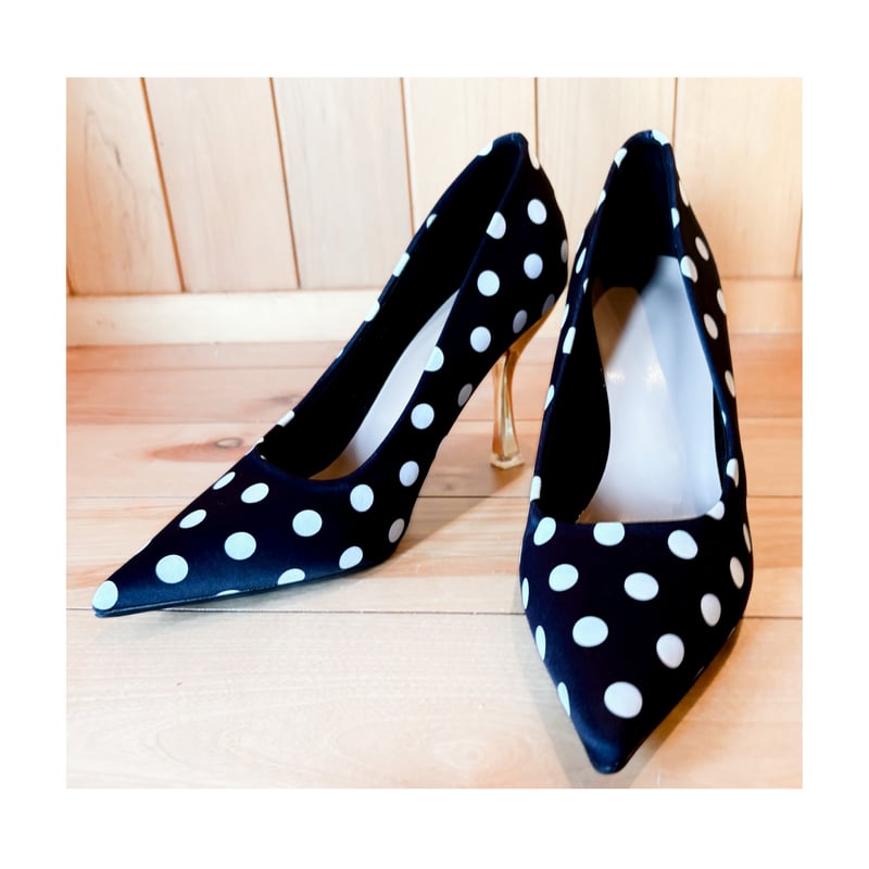 【メロンパン様取引中】DIOR ドット柄 ハイヒール Degraqueen 85 embellished crêpe mules in pink - Christian
