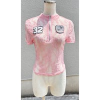 レースカットソー