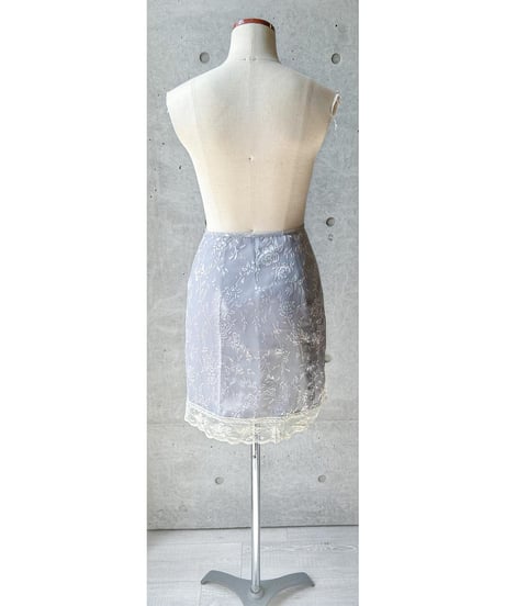 花柄レーススカート