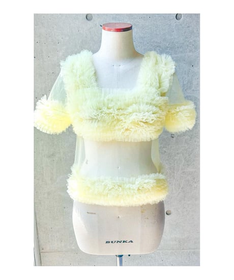 チュールドッキングＴシャツ