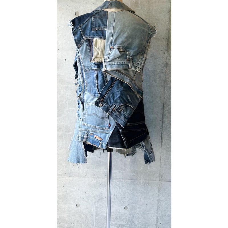 オリジナルデニムリメイクワンピース | RENTAL COSTUME MOGU