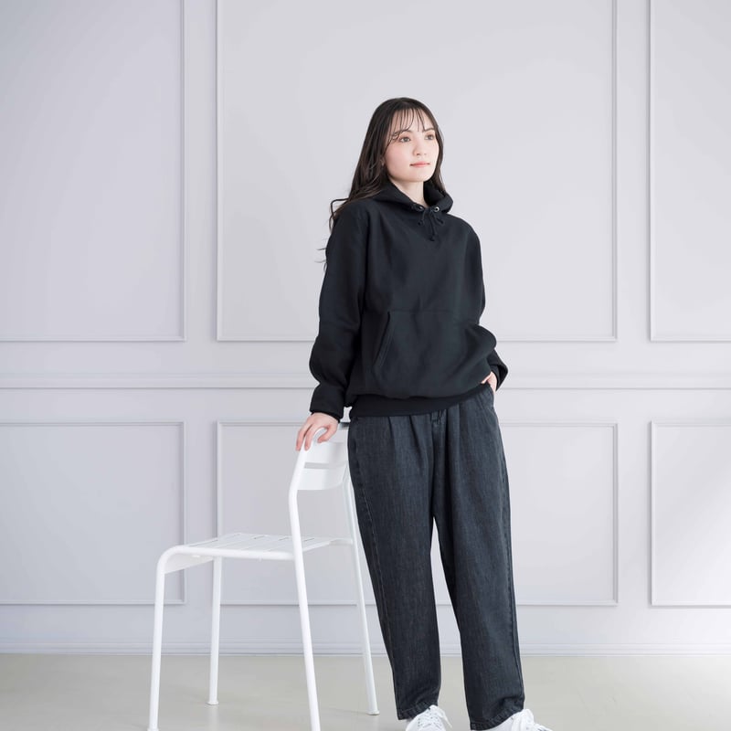 ワンサイズ デニムタックパンツ | Her-Me Online Store